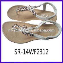 SR-14WF2312 new model women sandals cheap wholesale sandals fashion flat summer sandals 2014 for women